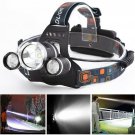 30000LM LED Headlight Flashlight Torch 3x XM-L T6 Headlamp Head Light 18650 CHY