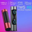 Bluetooth V5 Headset TWS Wireless Earphones Mini Earbud Stereo Headphones IPX7 Y