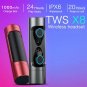 Bluetooth V5 Headset TWS Wireless Earphones Mini Earbud Stereo Headphones IPX7 Y