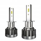 2pcs CSP H1 LED Headlight Bulbs Conversion Kit 40W 6000K White Light Bulb Lamp