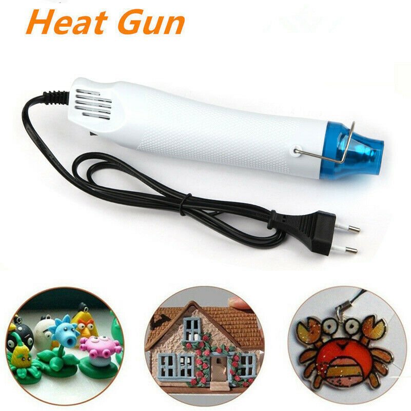 220V 300W Heat Gun Shrink Hot Air Temperature Electric Power Nozzles Tool CHY