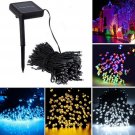 12M 100 LED Solar Power Fairy Light String Garden Lamp Party Xmas Decor Outdoor