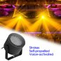 86 LEDs RGB LED Light DMX Lighting Projector DJ Disco Stage Light Lamp EU Plug Y