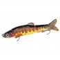 1x D5 16.5cm False bait bionic bait plastic 2# Fishing Hooks Crank Strong NEW CY
