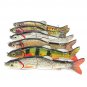 1x D5 16.5cm False bait bionic bait plastic 2# Fishing Hooks Crank Strong NEW CY