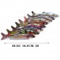 1x D5 16.5cm False bait bionic bait plastic 2# Fishing Hooks Crank Strong NEW CY