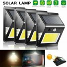 Outdoor Solar Light Motion Sensor Wall Light Waterproof Garden Yard Lamp 46LED Y