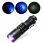 Ultra Violet LED Flashlight Blacklight Light 395/365 nM Inspection Lamp Torch Y