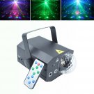 Mini Laser Stage Light Lighting Fixture Disco DJ Show Bar Club Remote Control HY