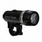 Waterproof 5 LED Lamp Bike Bicycle Front Head Light+Rear Safety Flashlight Set Y
