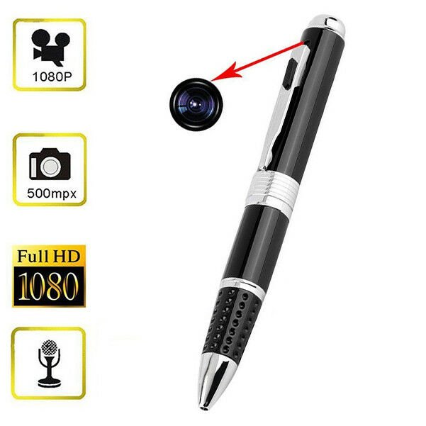 HD 1080P DVR Hidden Mini Portable Spy Camera Pen DV Video Recorder Peephole Cam