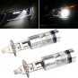 2x H1 100W High Power LED Xenon White Fog Light Bulb 6000k 20-SMD Lamp New