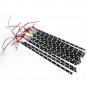 2PCS 30cm 5050 12LED Flexible LED Strip Light DIY Car Auto Decor Waterproof CHY