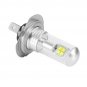 2 X H7 80W 3000LM 6000K CREE LED Fog DRL Driving Car Head Light Lamp Bulbs White