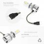 Car LED H7 Headlight Kit Bulbs 6000K 7200LM Xenon White C6 All In One Globes