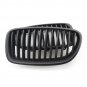 2X Matte Black Front Kidney Grille For BMW 10-15 F18 F10 F11 5 Series 550i 535i