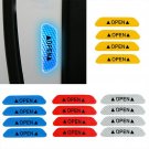 4x Safety Reflective Tape Open Sign Warning Mark Car Door Sticker Accessories Y