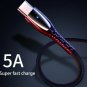 5A USB Type C LED Charger Data Cable Fast Charging For Huawei P30 Samsung S10 CY