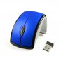 2.4GHz Foldable Arc Wireless Optical Mouse Mice + USB Receiver For PC Laptop CHY