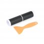 4Pcs 3D Carbon Fiber Black Car Door Sill Scuff Plate Cover Anti Scratch Sticker
