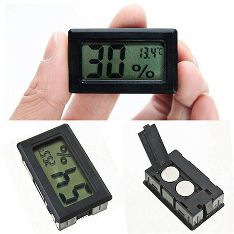 Mini Digital LCD Indoor Temperature Humidity Meter Thermometer Hygrometer CHY