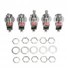 5pcs Auto Home 15A 250V SPST 2Pin ON/OFF Metal Rocker Toggle Switch 20 Ω Sales