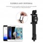 Extended Selfie Stick Tripod Wireless Remote Bluetooth Shutter For IOS Android Y