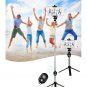 Extended Selfie Stick Tripod Wireless Remote Bluetooth Shutter For IOS Android Y