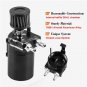 Universal Cylinder Aluminum Engine Oil Catch Reservoir Breather Tank Can Filter