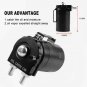 Universal Cylinder Aluminum Engine Oil Catch Reservoir Breather Tank Can Filter