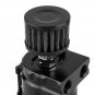 Universal Cylinder Aluminum Engine Oil Catch Reservoir Breather Tank Can Filter