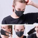 5 Pieces Face Mouth Mask with Breath Wide Straps Washable Reusable Muffle Respirator