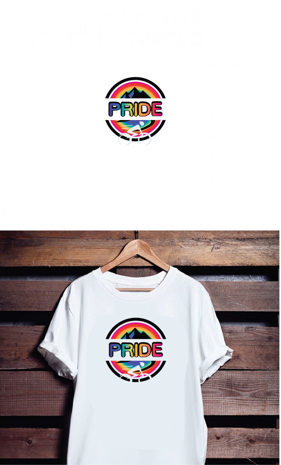 LGBTQ+ Positive T-shirt for PrideCycle