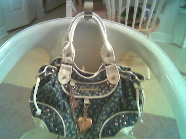 AUTHENTIC BABY PHAT DENIM HOBO HANDBAG