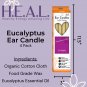 Eucalyptus Harmony's Ear Candles- 4 Pack