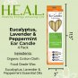 Eucalyptus, Lavender & Peppermint Ear Candles- 4 Pack
