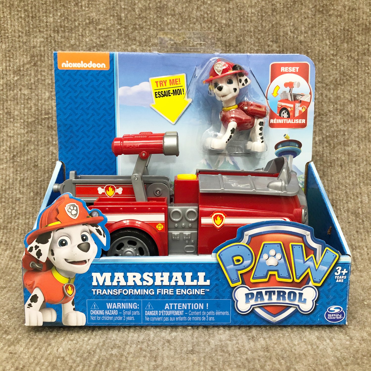 * NEW * PAW Patrol Marshall Transforming Fire Engine (Kayleigh & Co.)