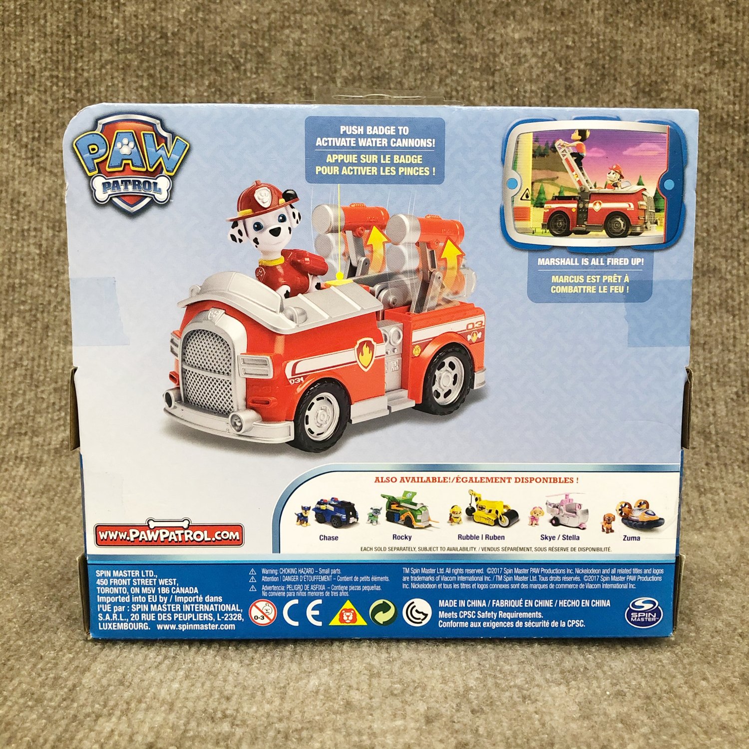 marshall transforming city firetruck