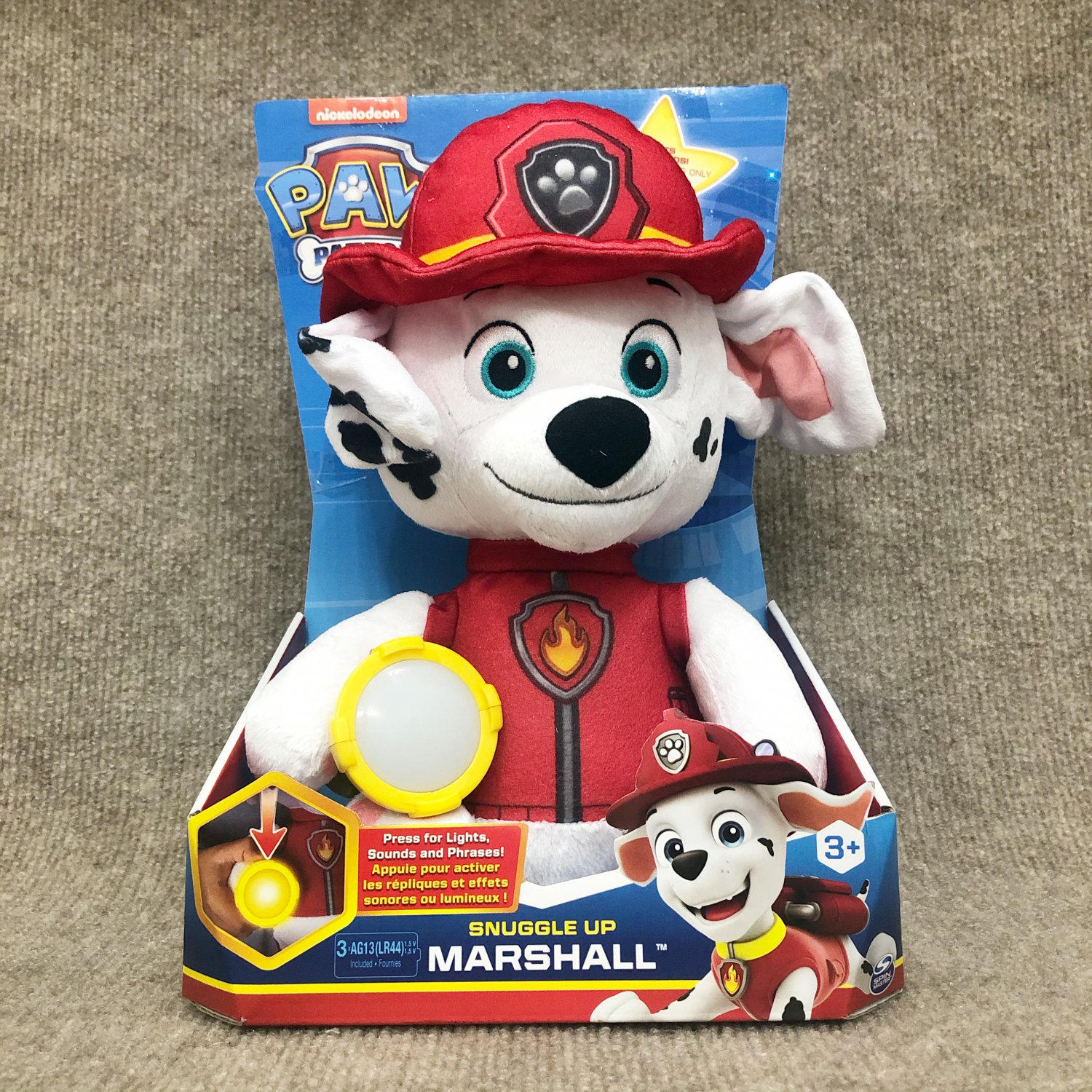 paw patrol snuggle up flashlight