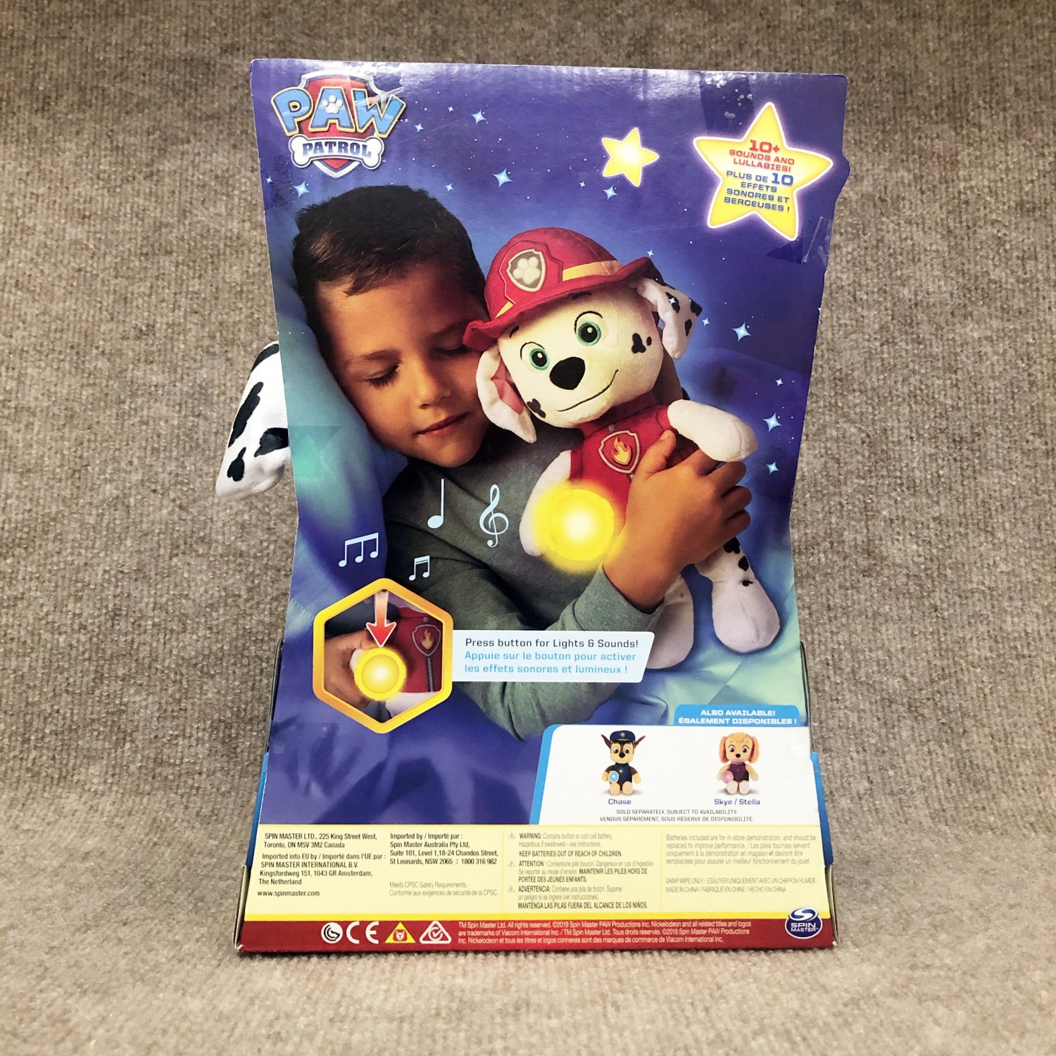 paw patrol snuggle up flashlight