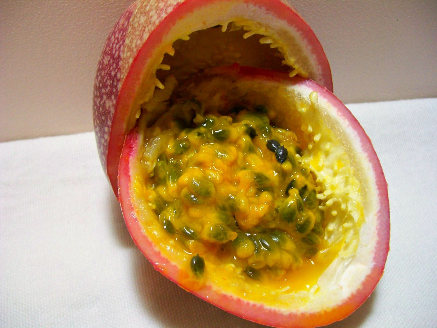 SEEDS Dwarf Passion Fruit “Panama Red Pandora Hybrid” (Passiflora