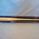 Baseball Bat Display Case HORIZONTAL black acrylic back. Fits left or right bat