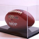 Football acrylic display case 85% UV filtering NFL NCAA full size memorabilia