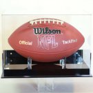 New England Patroit Football wall mount full size display case 85% UV filtering