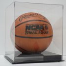 Basketball display case acrylic solid black base NBA NCAA 85% UV filtering