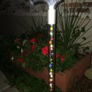 LED lighted walking cane acrylic lucite elegant designer changeable roses