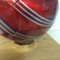 Soccer ball display case acrylic solid hardwood oak base FIFA