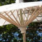 White Large Paper Parasol for Wedding, Paper Umbrella