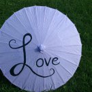 Lavender Love Paper Parasol for Wedding, Paper Umbrella