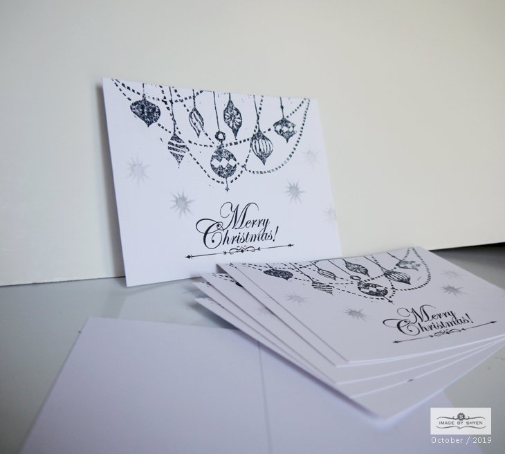 Christmas postcard set/5pc